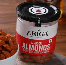 tandoori almonds package design