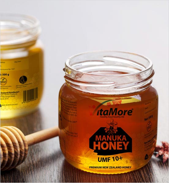 honey label design