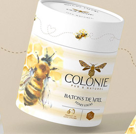 honey package design