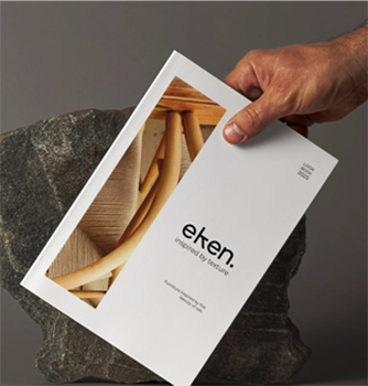 furniture brand printed marketing material
