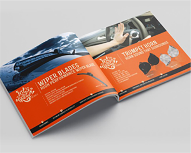TVS catalogue design
