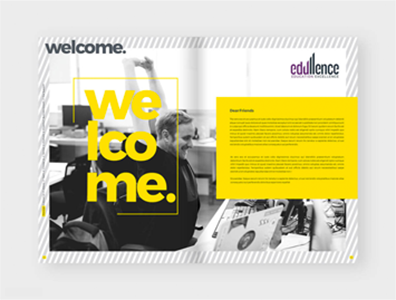 education brand brochure design

