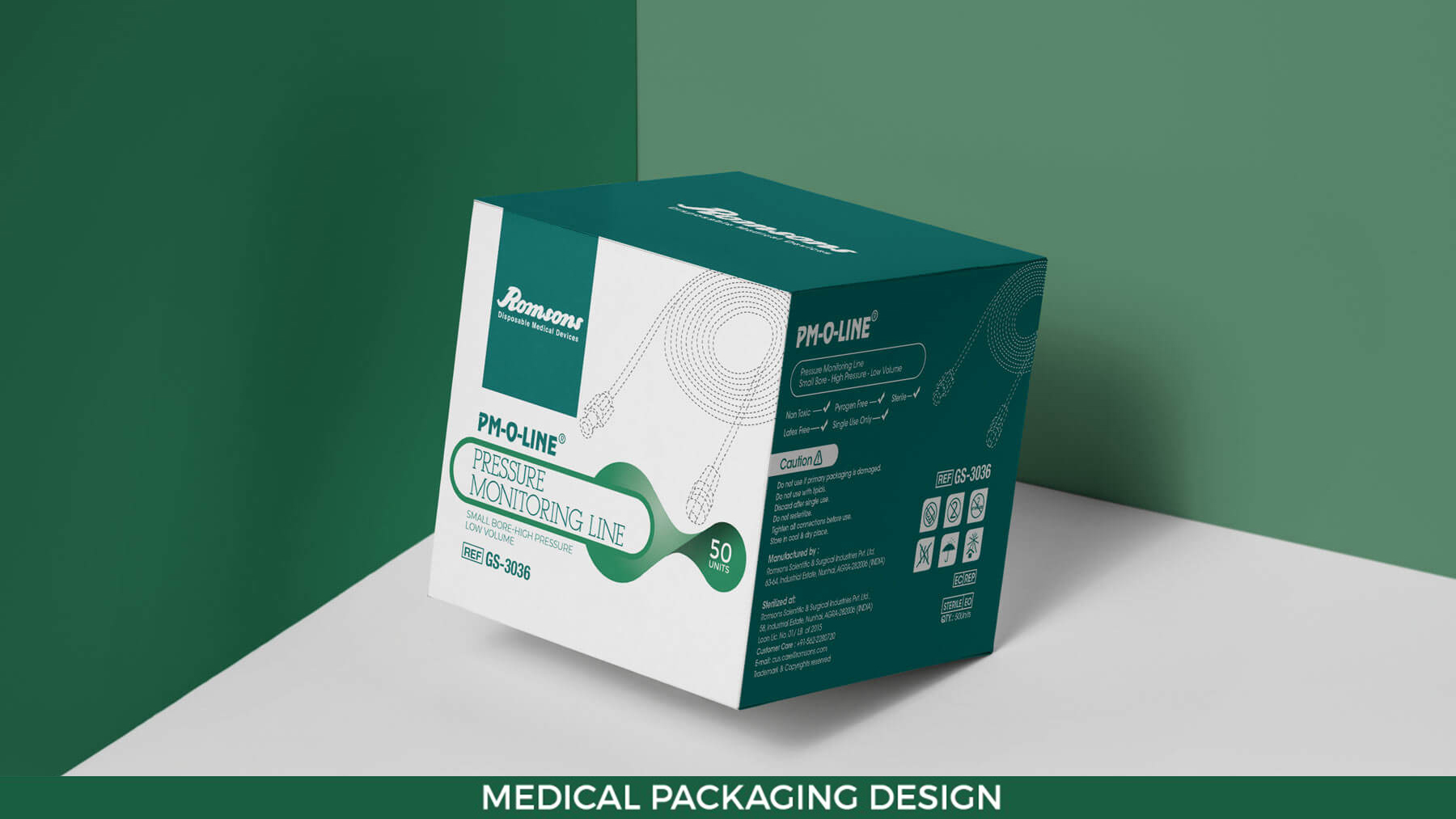 Medical Box Packaging Design