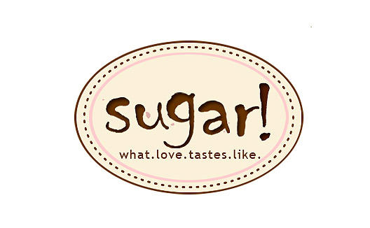 sugar restaurant logo design