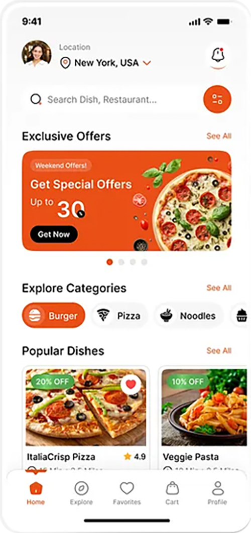 Food Delivery Web Development