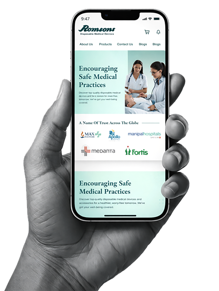 Healthcare Website Design