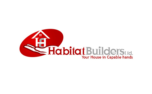 Real estate builder branding logo design