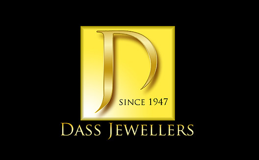 Luxury gold jewellery brand identity