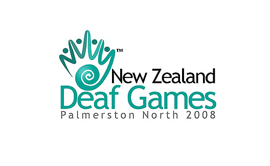 Deaf Games sports branding logo design
