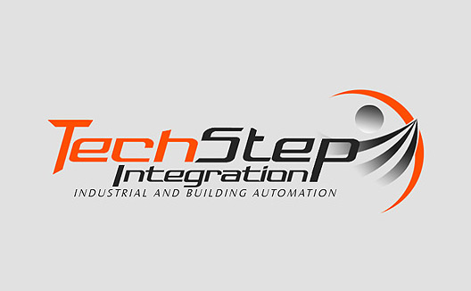 Tech step software branding design